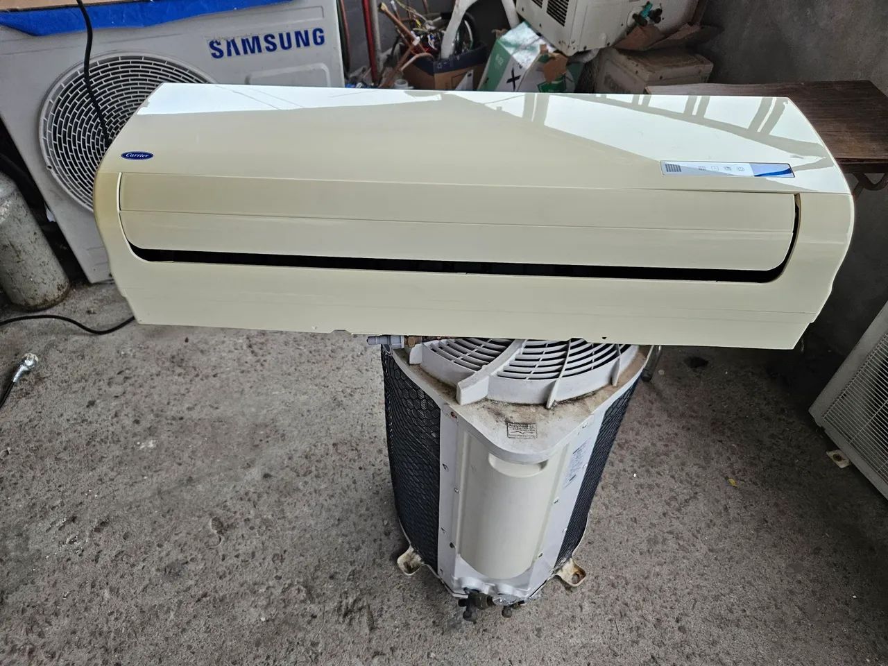 Ar Condicionado Split Carrier 18000btus quente fria 