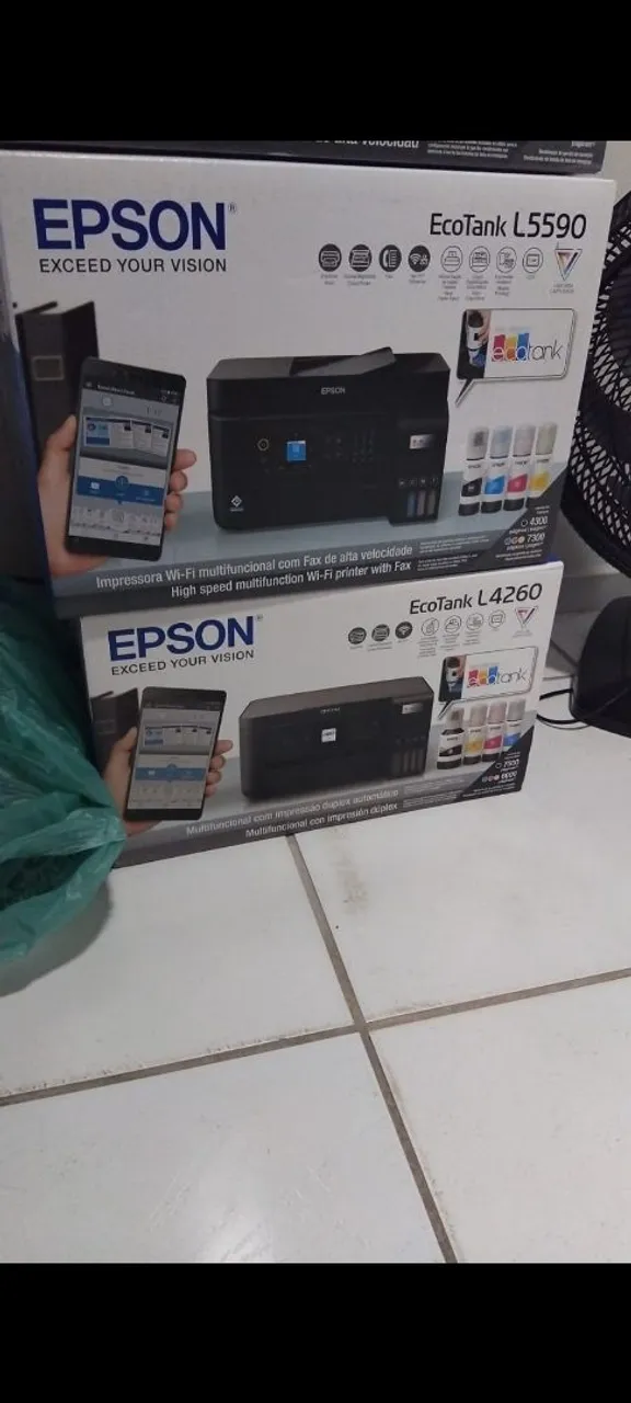 Impressora Multifuncional Epson EcoTank L5590 e L4260