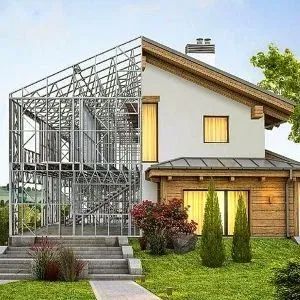 Casas em steel frame e construção convencional!!