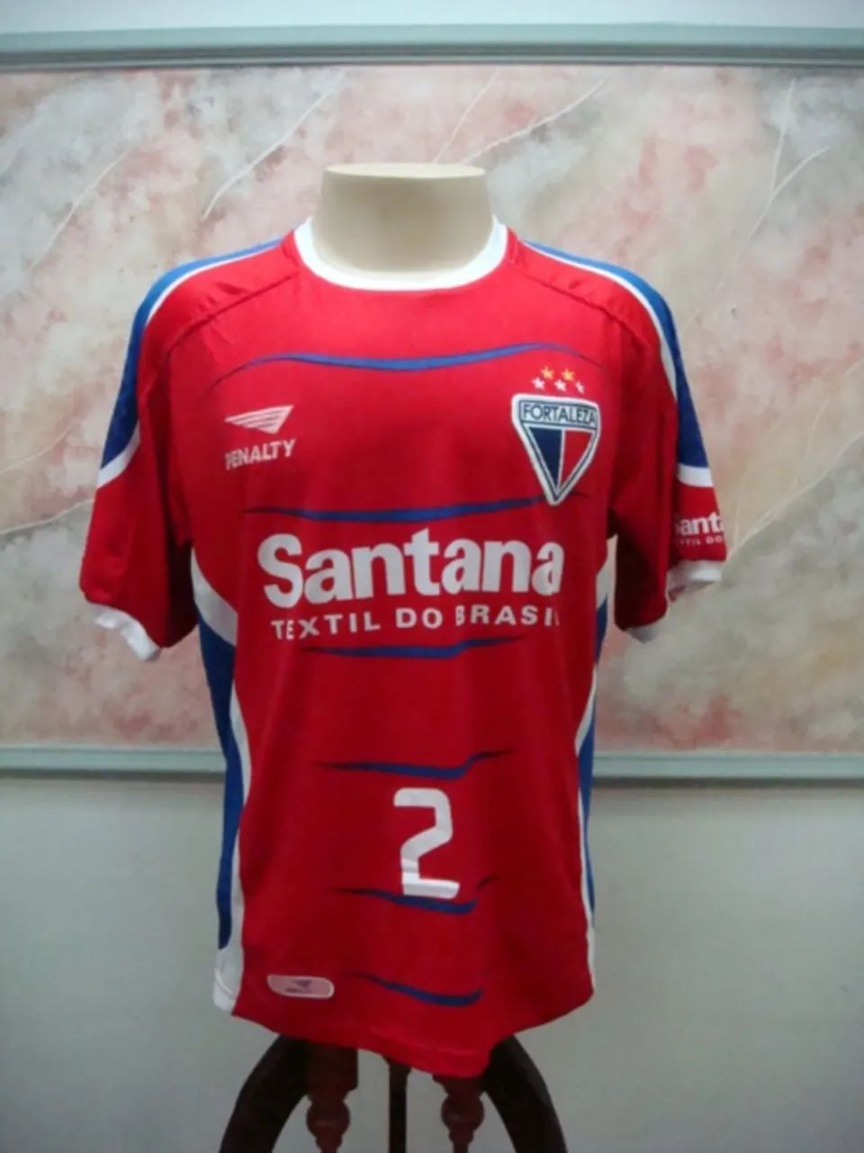 Camisa Futebol Fortaleza Ce Penalty (2007) Jogo Cod. 2448