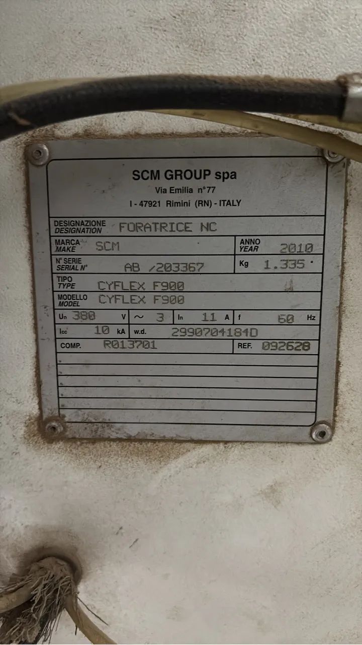 Centro de furação cyflex 900 scm  - Foto 2