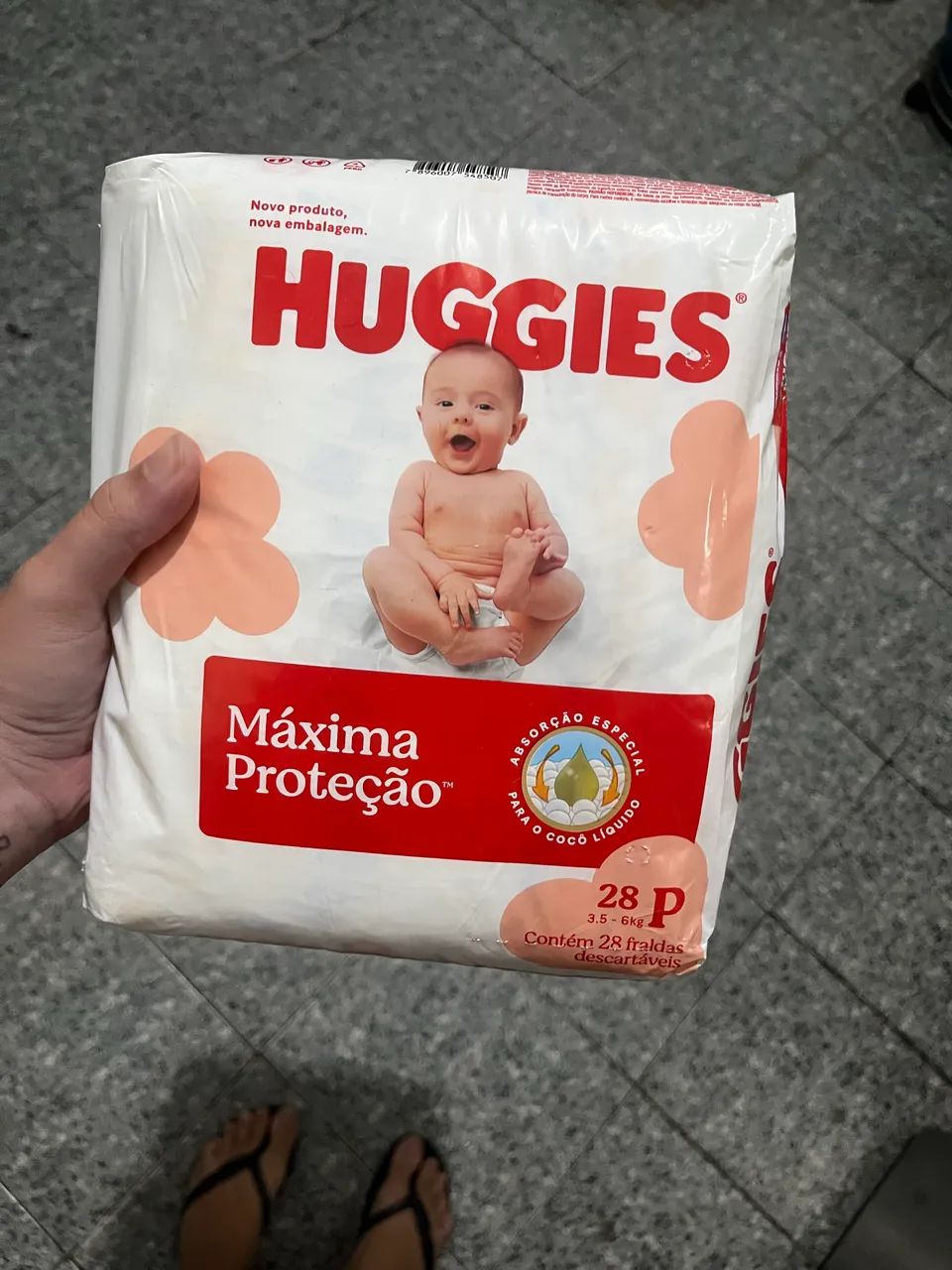 Fralda Huggies P