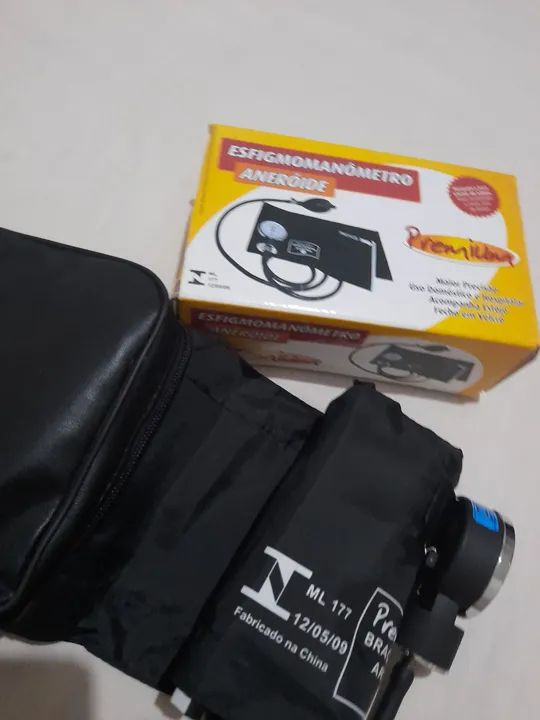 Kit de Aparelho de Pressão Arterial Aneróider   - Foto 5