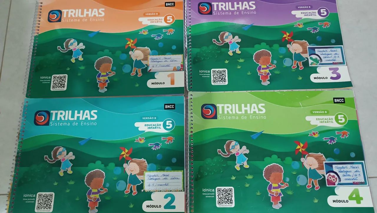 Coleção completa TRILHAS infantil 5