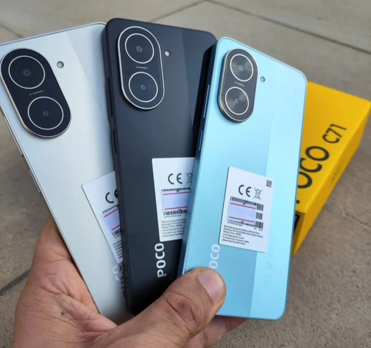 Celular Poco C71 128+04 Novo Garantia Capa Película 
