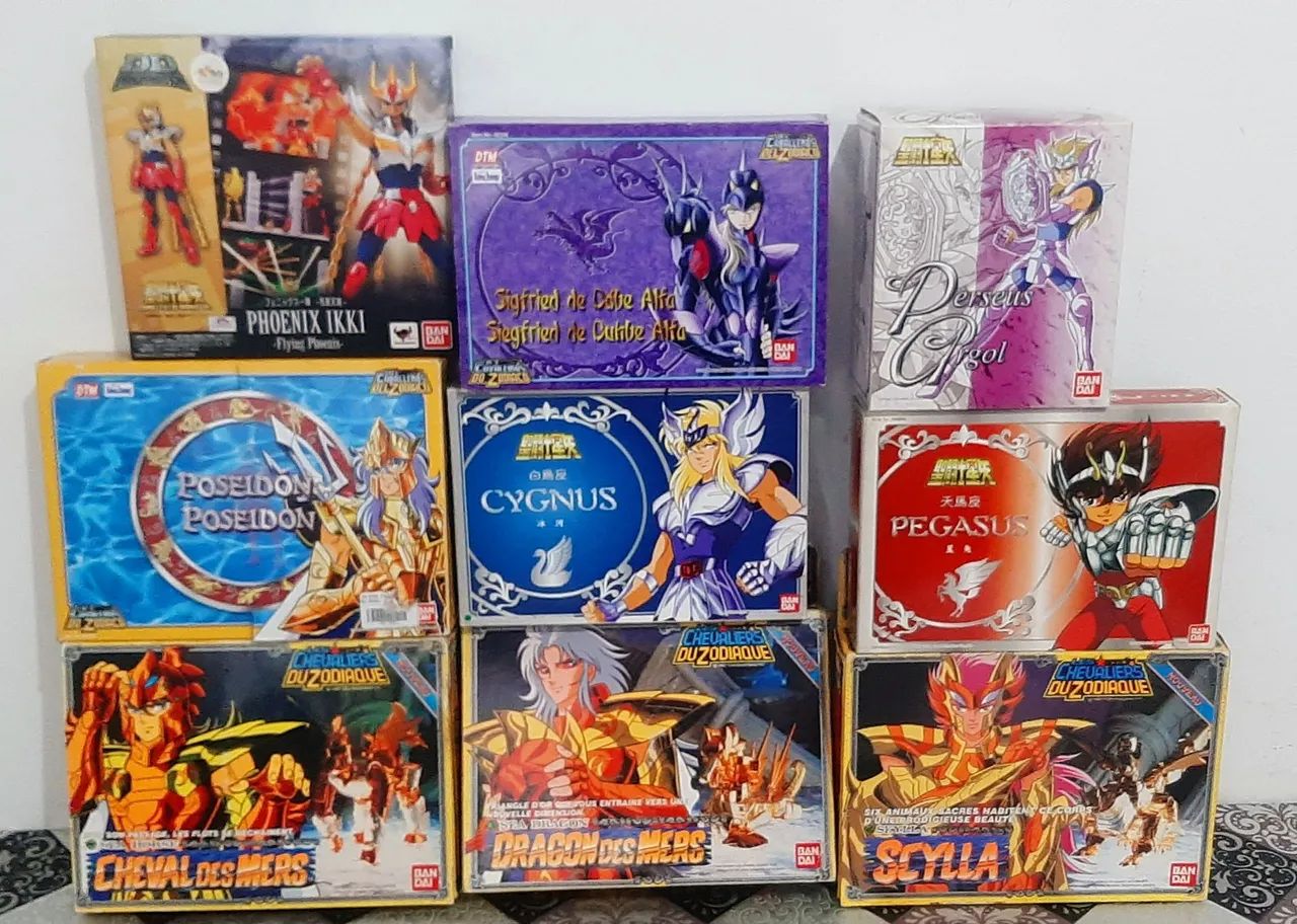 BONECO CAVALEIROS DO ZODIACO BANDAI VINTAGE LEIA - Hobbies e