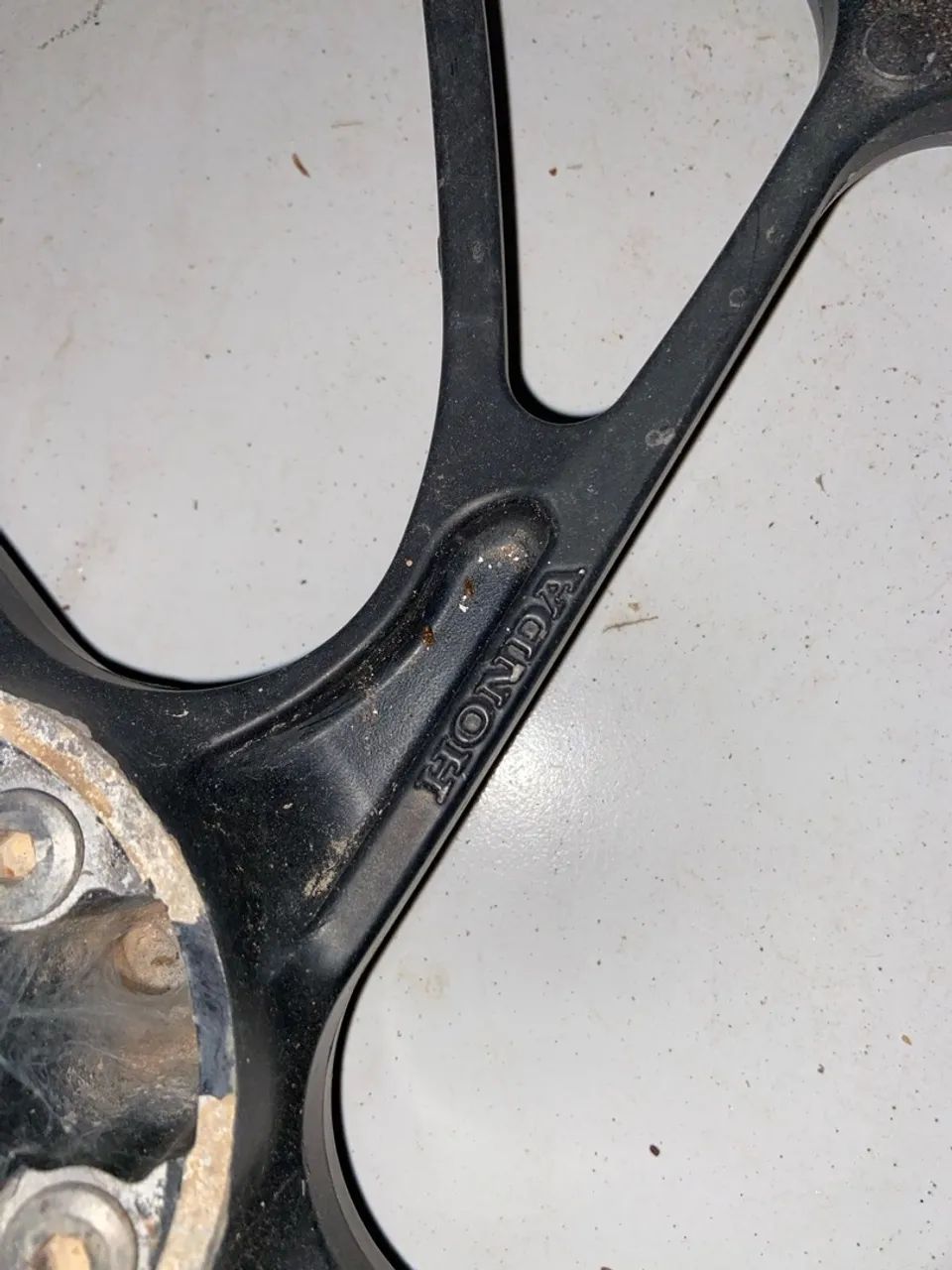 Par de Ródão pé de galinha original Honda da 160 2023 e 2024  - Foto 4