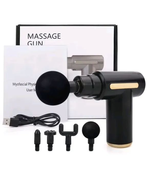 Pistola de Massagem Muscular - Relaxe e Alivie as Dores!