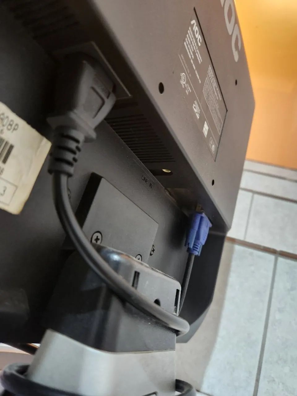 Tela computador monitor LCD 17" AOC - Foto 2