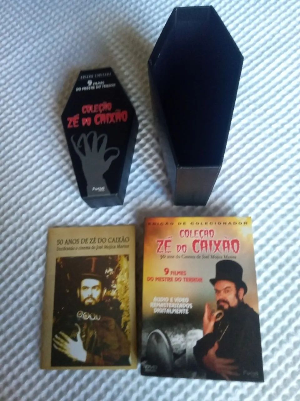 Dvd box Zé do caixão coffin Joe José Mojica Marins ultra raro