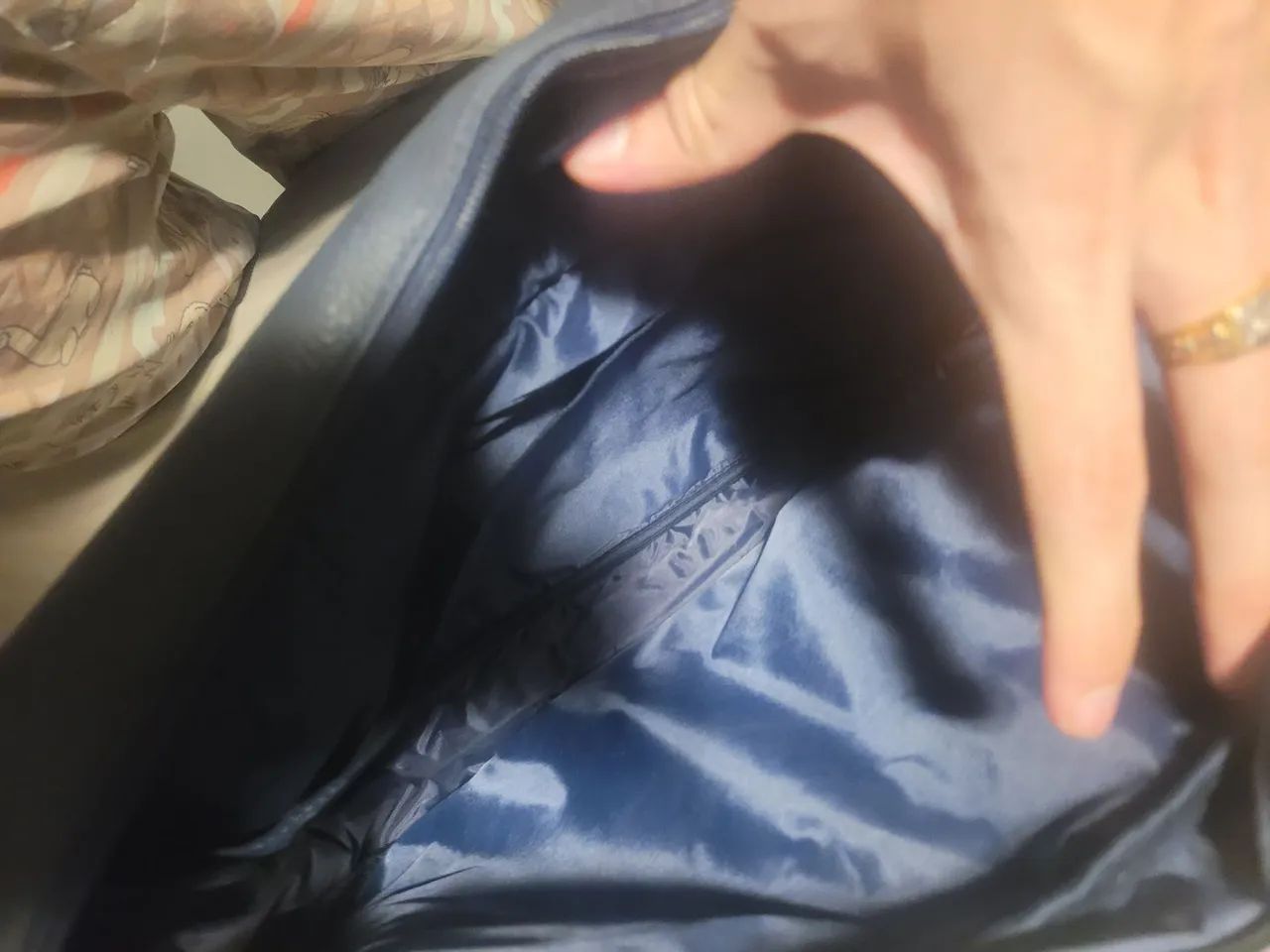 Bolsa de ombro azul - Foto 2