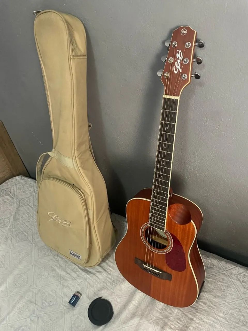 Violão Baby Seizi + Bag - Regulado Luthier - Foto 6