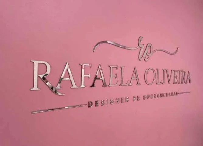 Letreiro Personalizado Acrílico Espelhado 3mm - 100x50