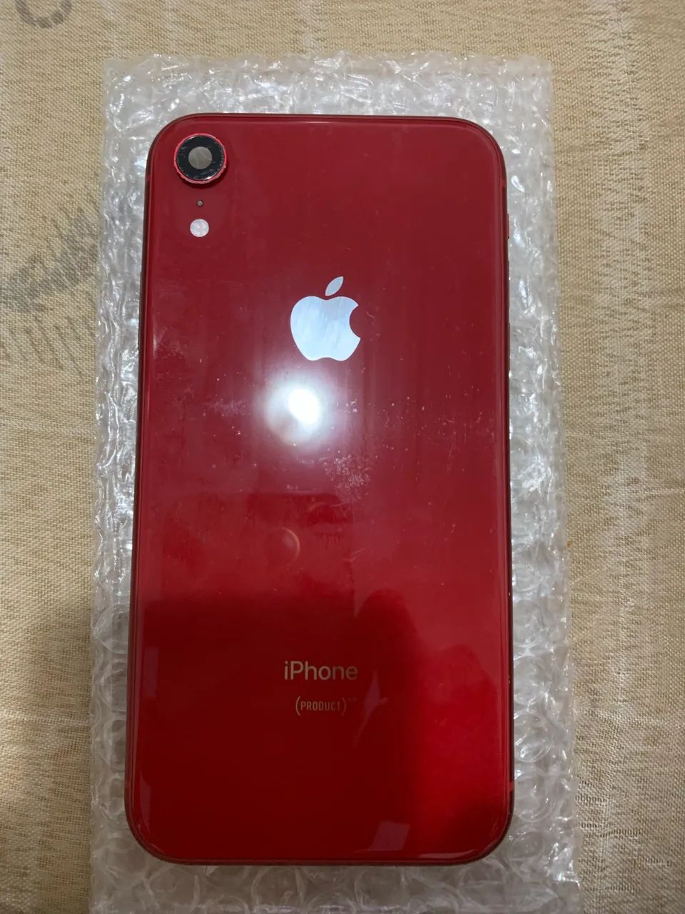 CARCAÇA IPHONE XR VERMELHO 