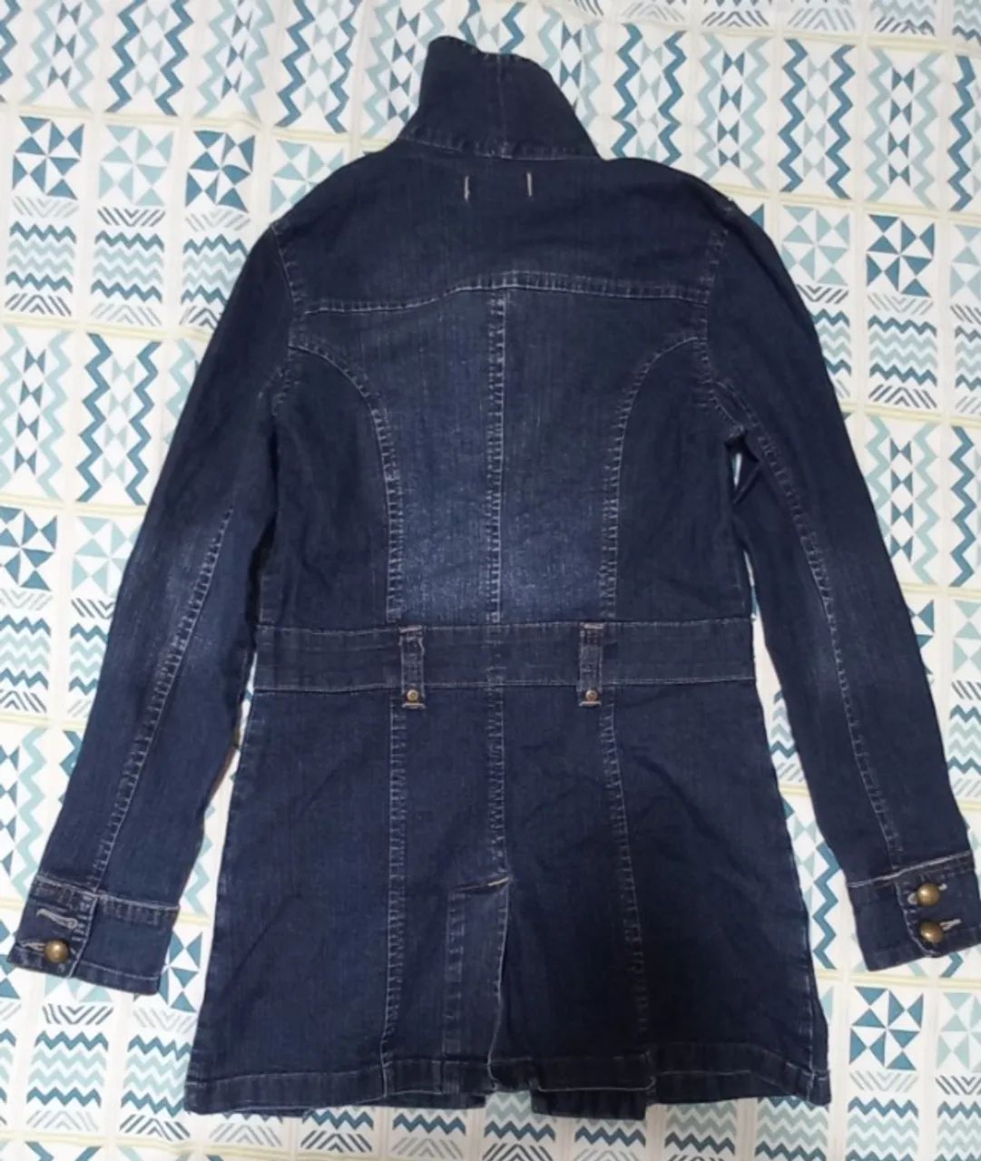 Jaqueta jeans escuro - Foto 3