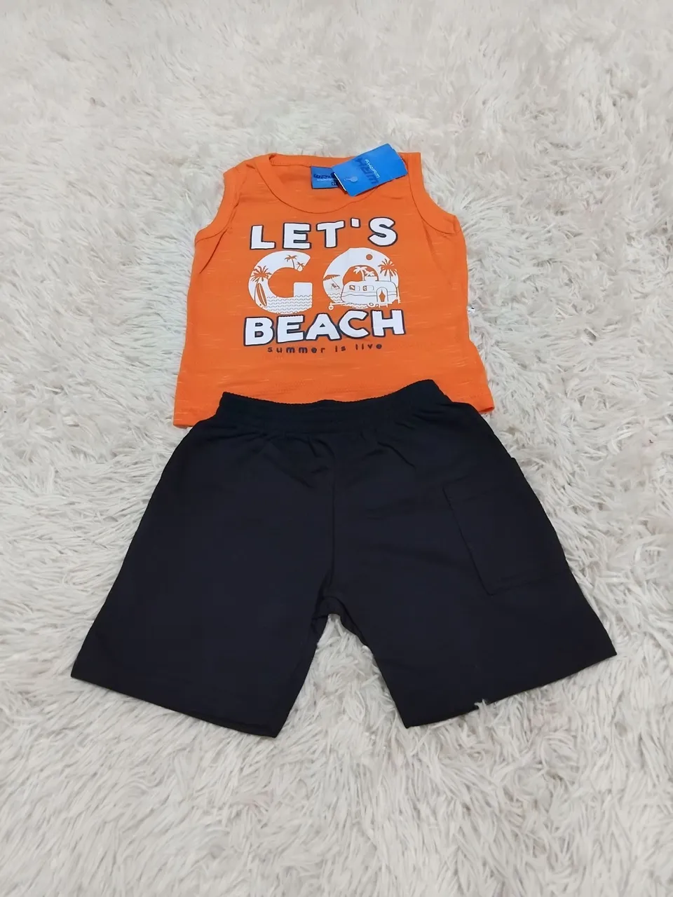 Conjunto Infantil "Let's Go Beach"