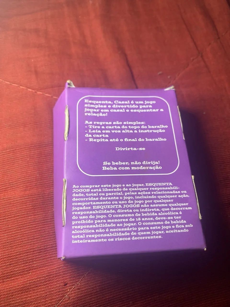 Jogo de Cartas Esquenta Casal - Adulto - Foto 4