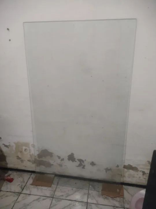 Tampo de vidro temperado medida 1.60 de altura por 90 de largura - Foto 2