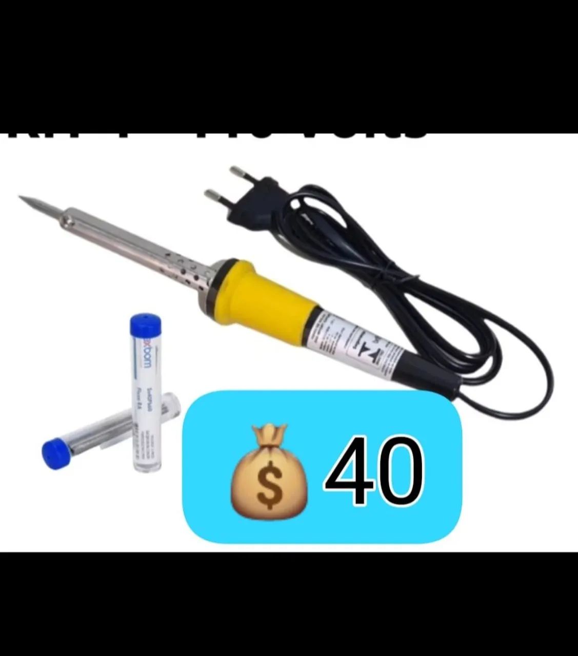 FERRO+SOLDA  60wt   ENTREGAR JÁ