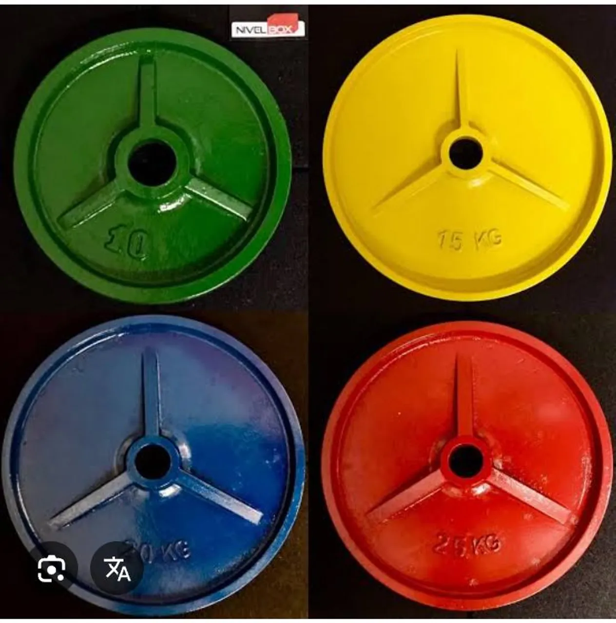 Anilhas 5kg