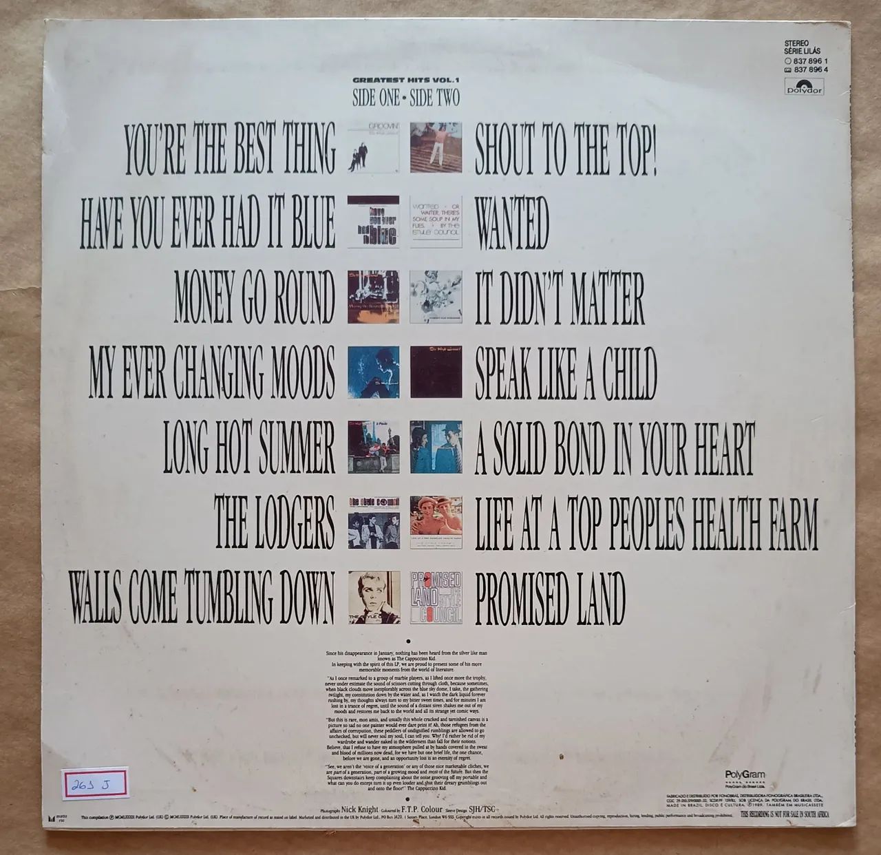 LP Style Council - Disco de Vinil  - Foto 2