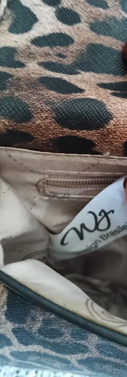 Bolsa de Ombro Animal Print - Marca WJ - Foto 4