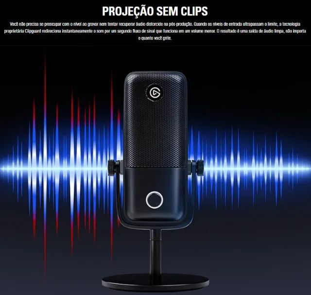Microfone Condensador Elgato Wave 1 - Foto 4