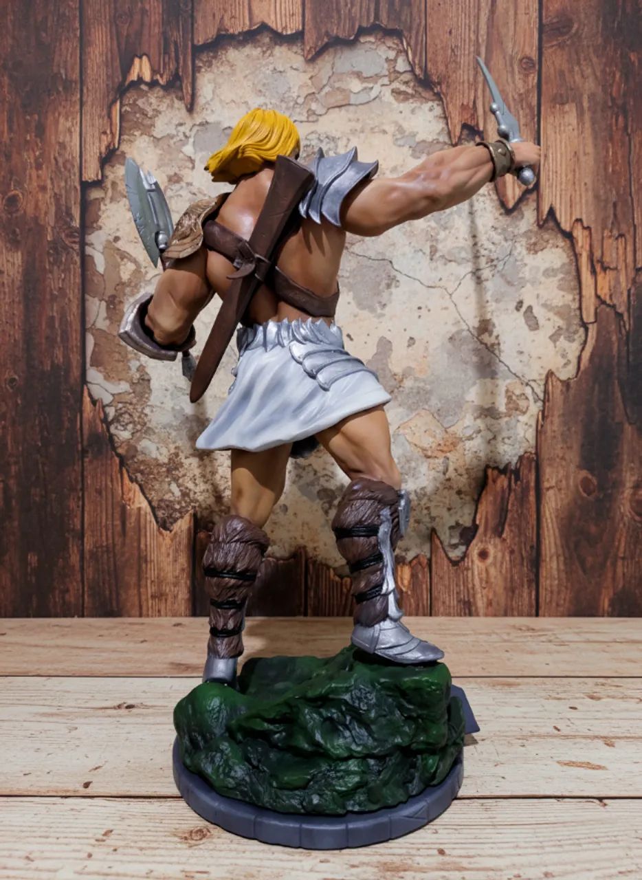 He-Man Light Armor estátua custom 1/6 MOTU - Foto 4