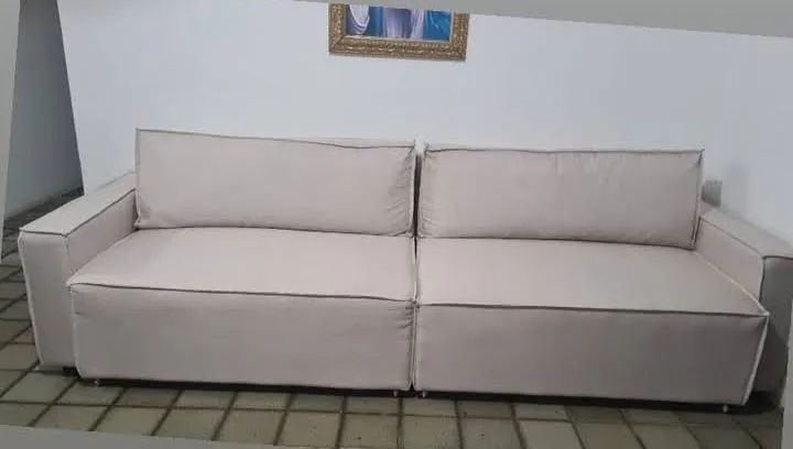 Sofá Modular Branco com Vista para o Mar - Foto 2