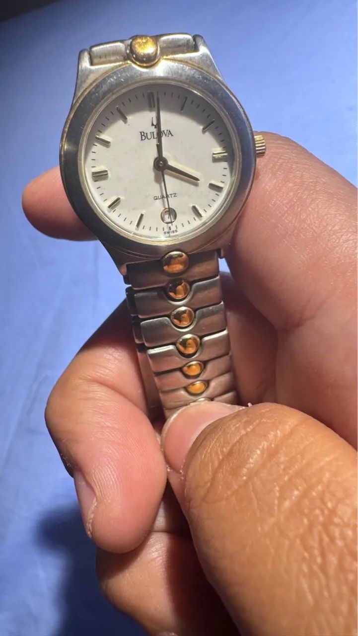 Relógio Bulova Quartz - modelo re 2102 - Foto 4