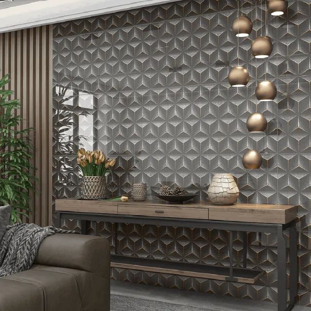 Piso Polido Retificado "Gran Diamante Black" 60x120cm - R$ 59,90 o m² - Foto 2