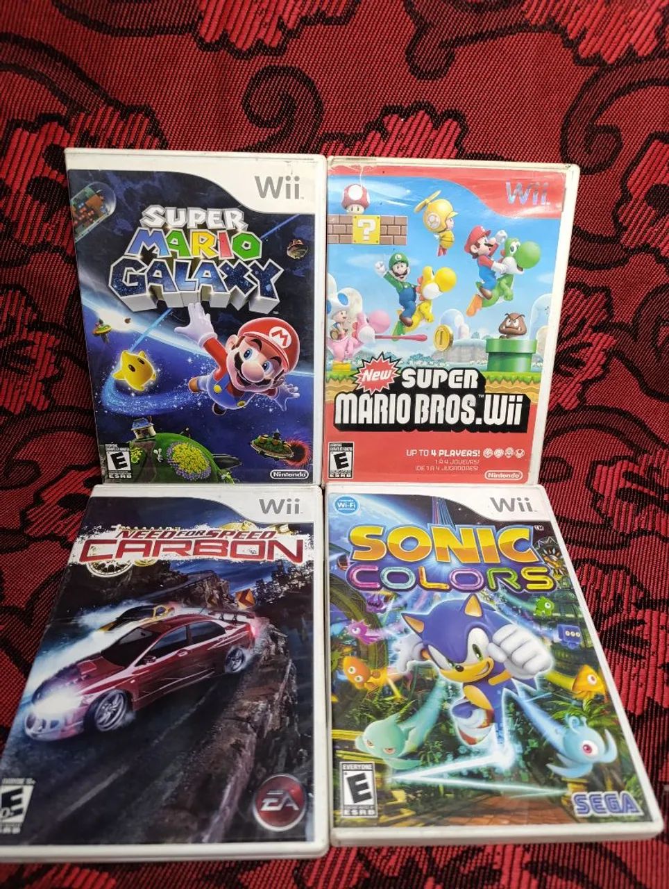 Lote com 11 jogos de Nintendo Wii 