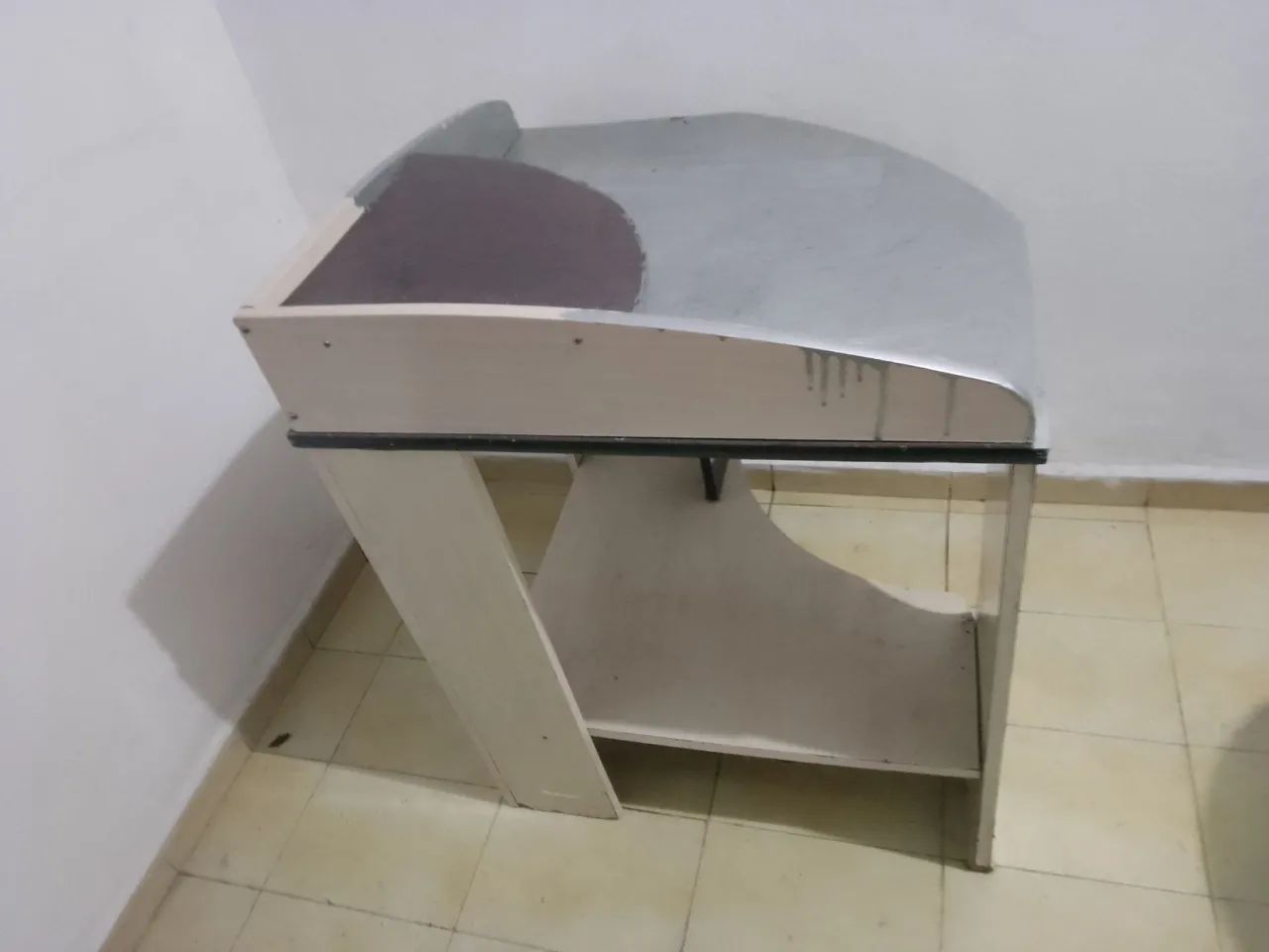 Gray Corner Table65570197641986121