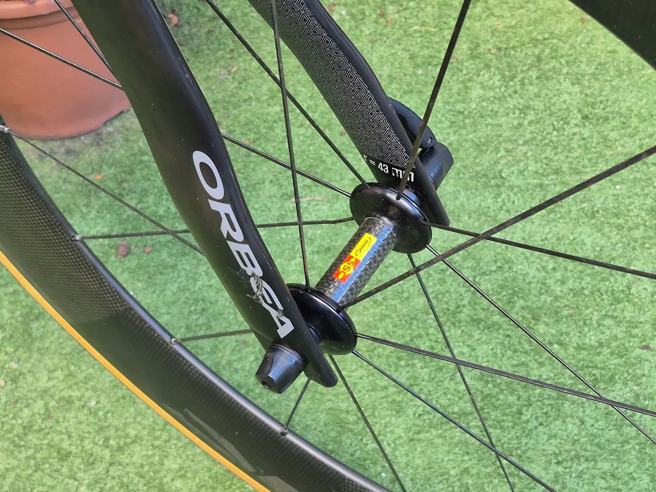 Orbea orca carbono 105 22v rodas mavic carbono - Foto 3