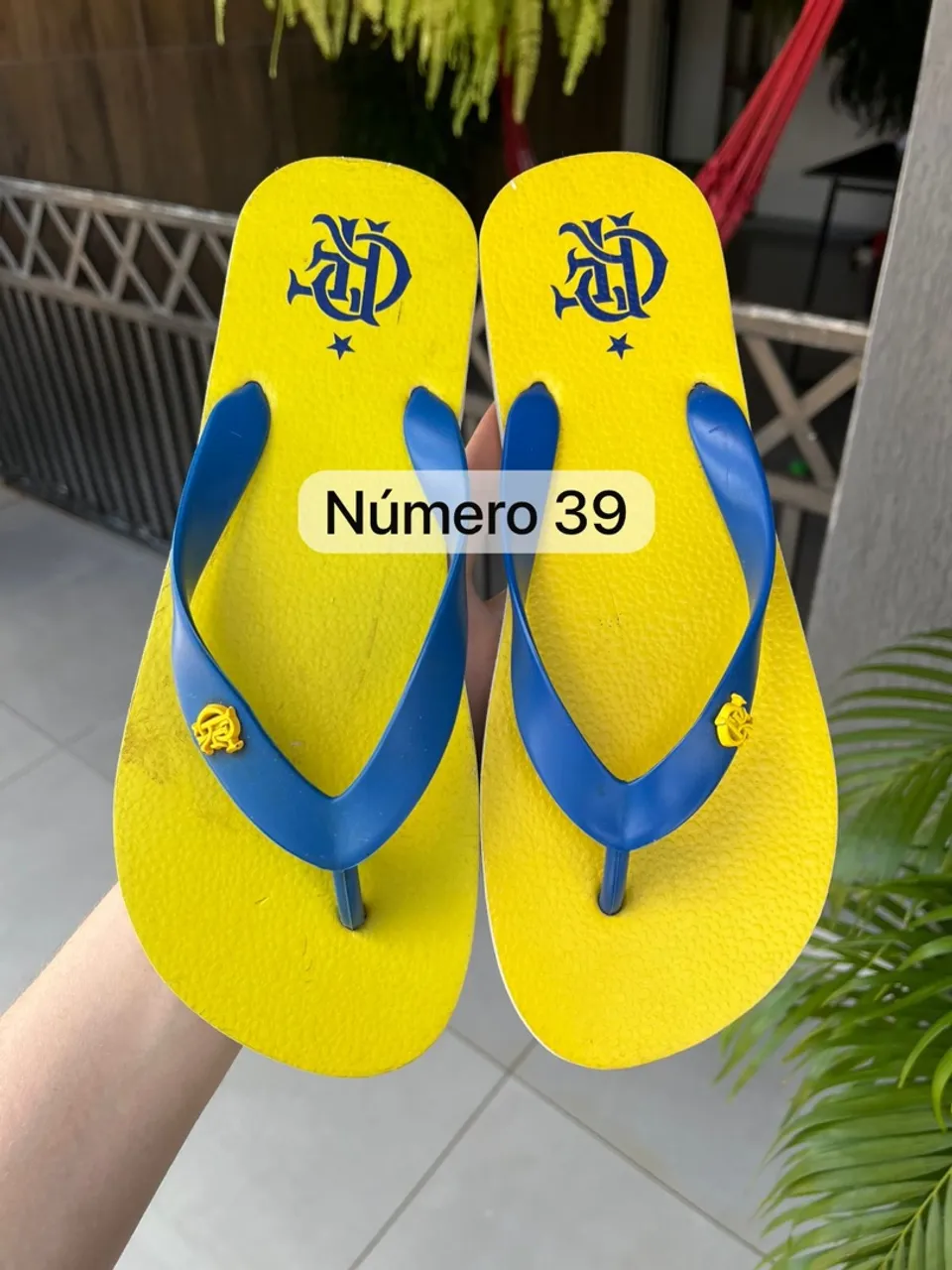 Chinelo do Flamengo