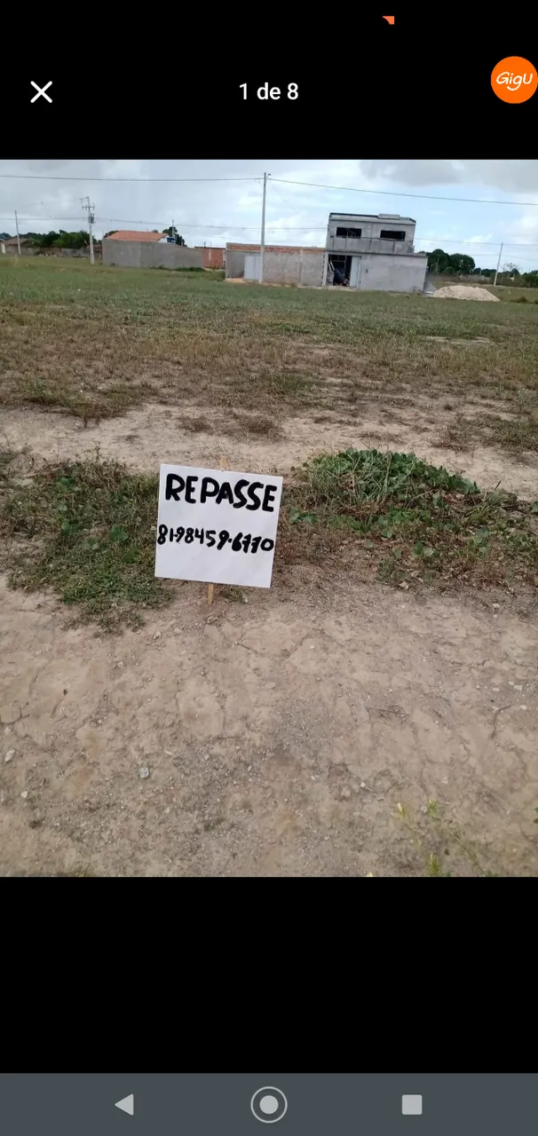 Vendo repasse de terreno na buriti