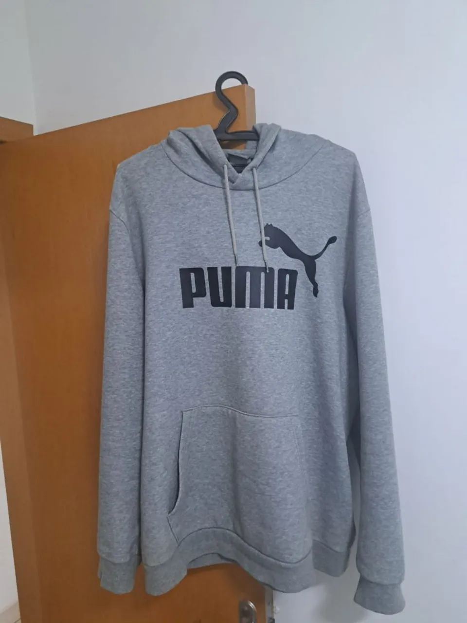 Moletom Puma Original Cinza