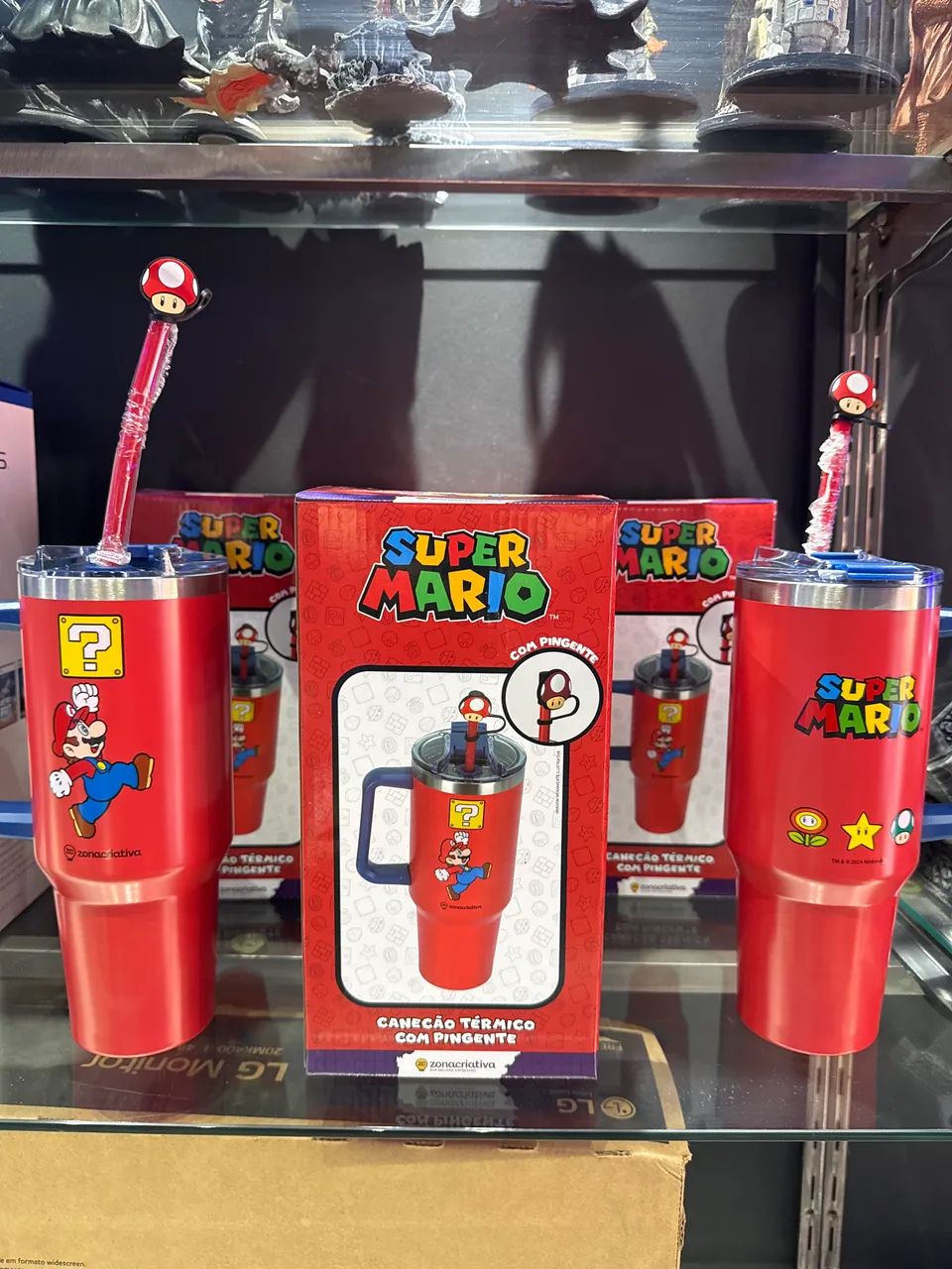 Canecas personalizadas do Mario 
