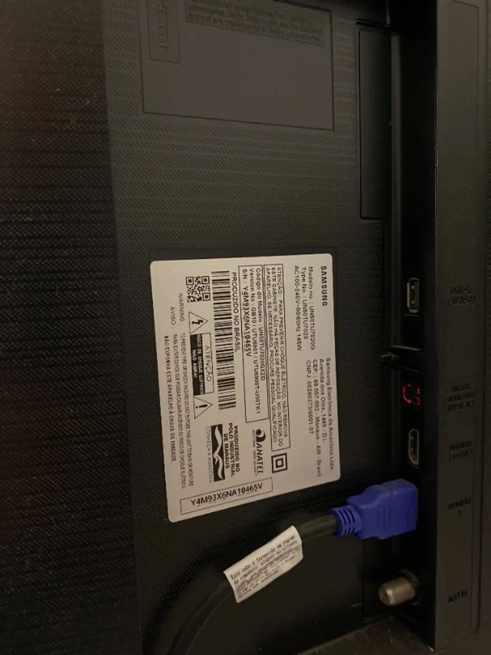 Tv samsung 50 polegadas Smart muito nova! - Foto 4