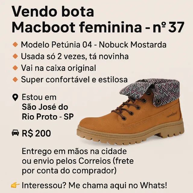 Bota Feminina Gonew Bota Gonew Fenix
