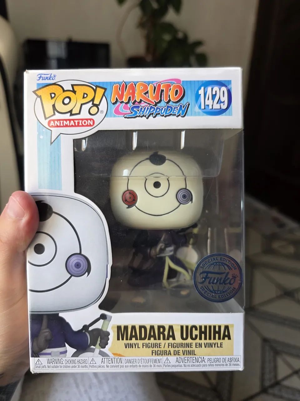 Funko pop animation, Naruto, #1429, personagem Marara Uchiha, produto importando e novo