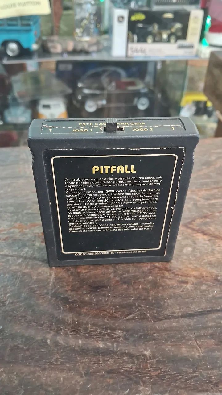 Fita de Atari com 2 Jogos