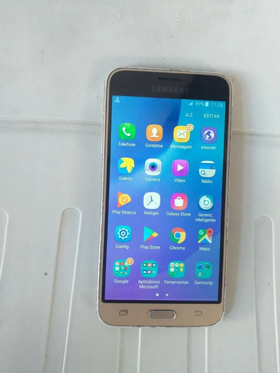 Barato celular samsung Galaxy j3 dual chip conservado - Foto 3