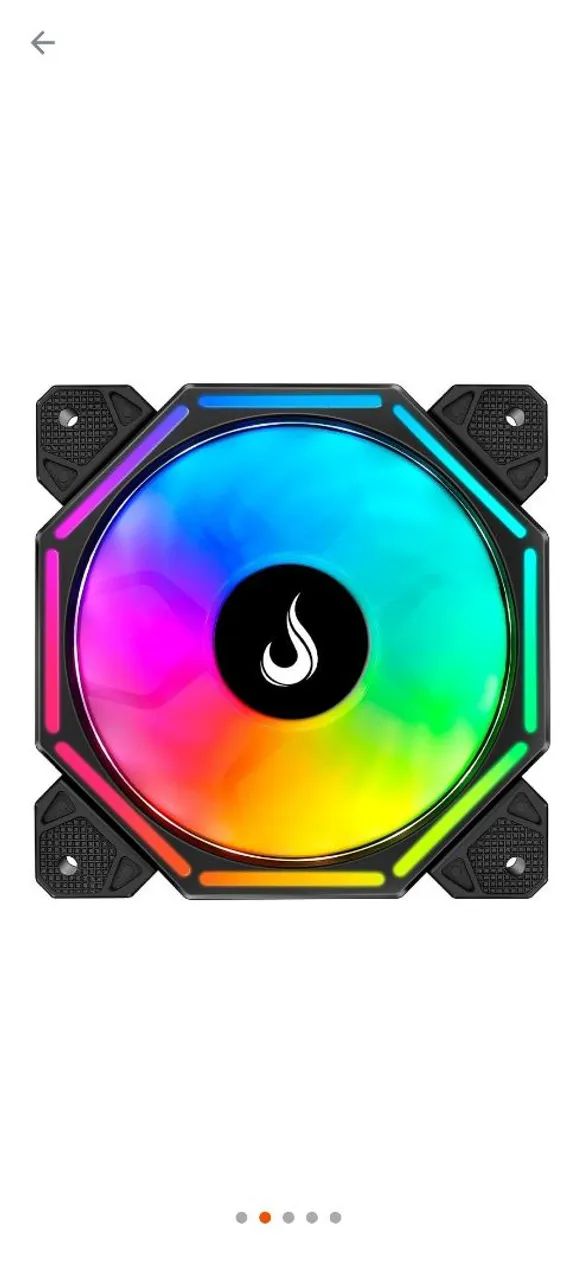 2 Fans Argb Hexturbine rise mode - Foto 4