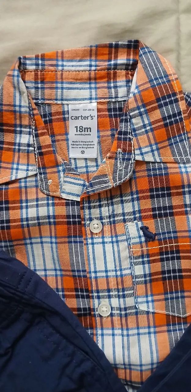 Conjunto Intantil Carters - 18 meses - Foto 2