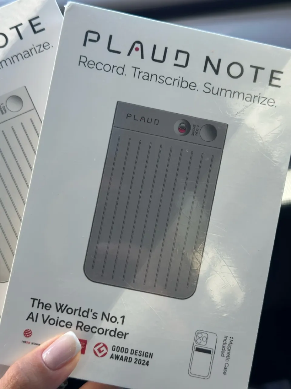 Gravador de Voz AI PLAUD NOTE - Novo!