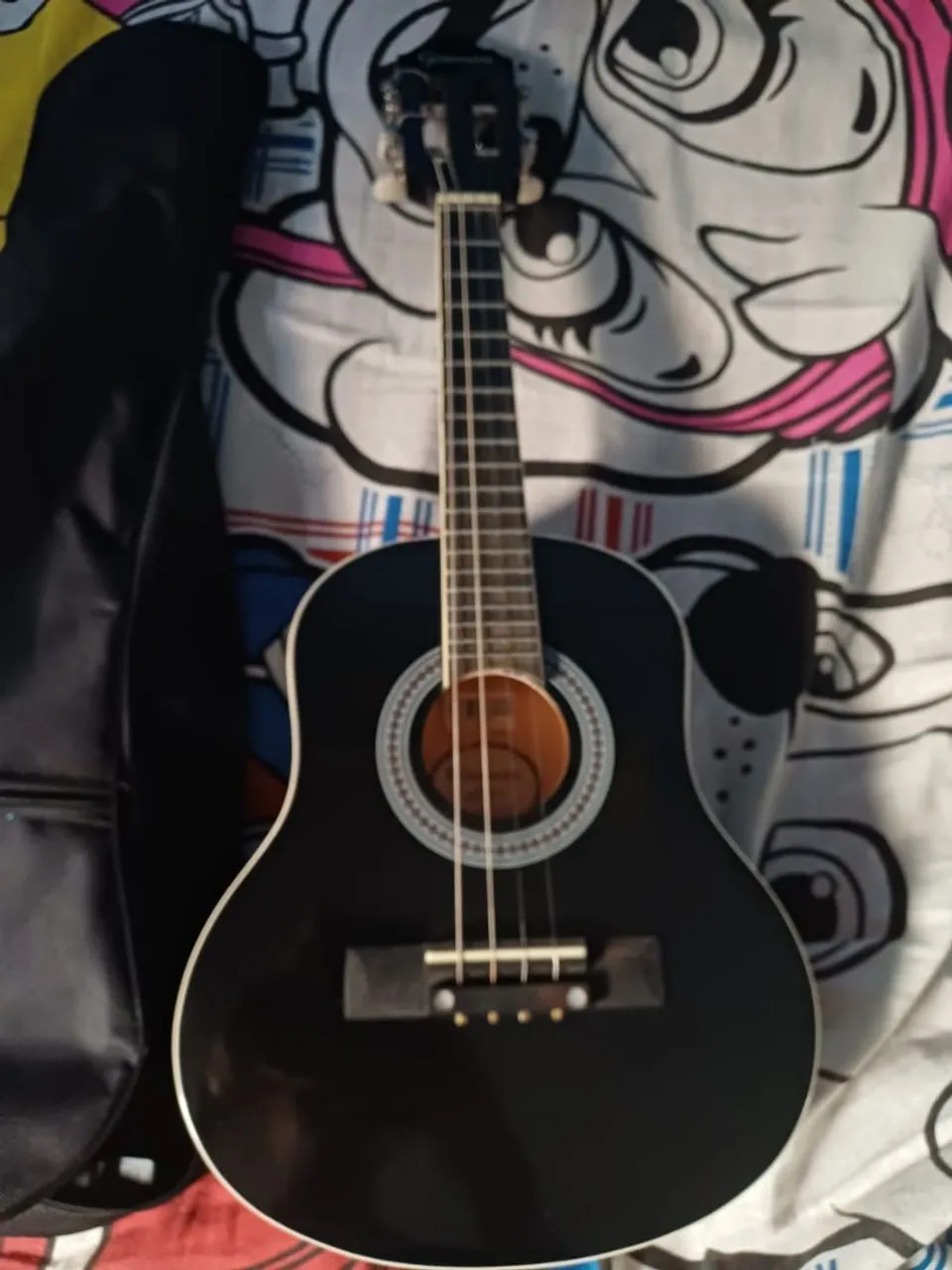 Violão Acústico Preto