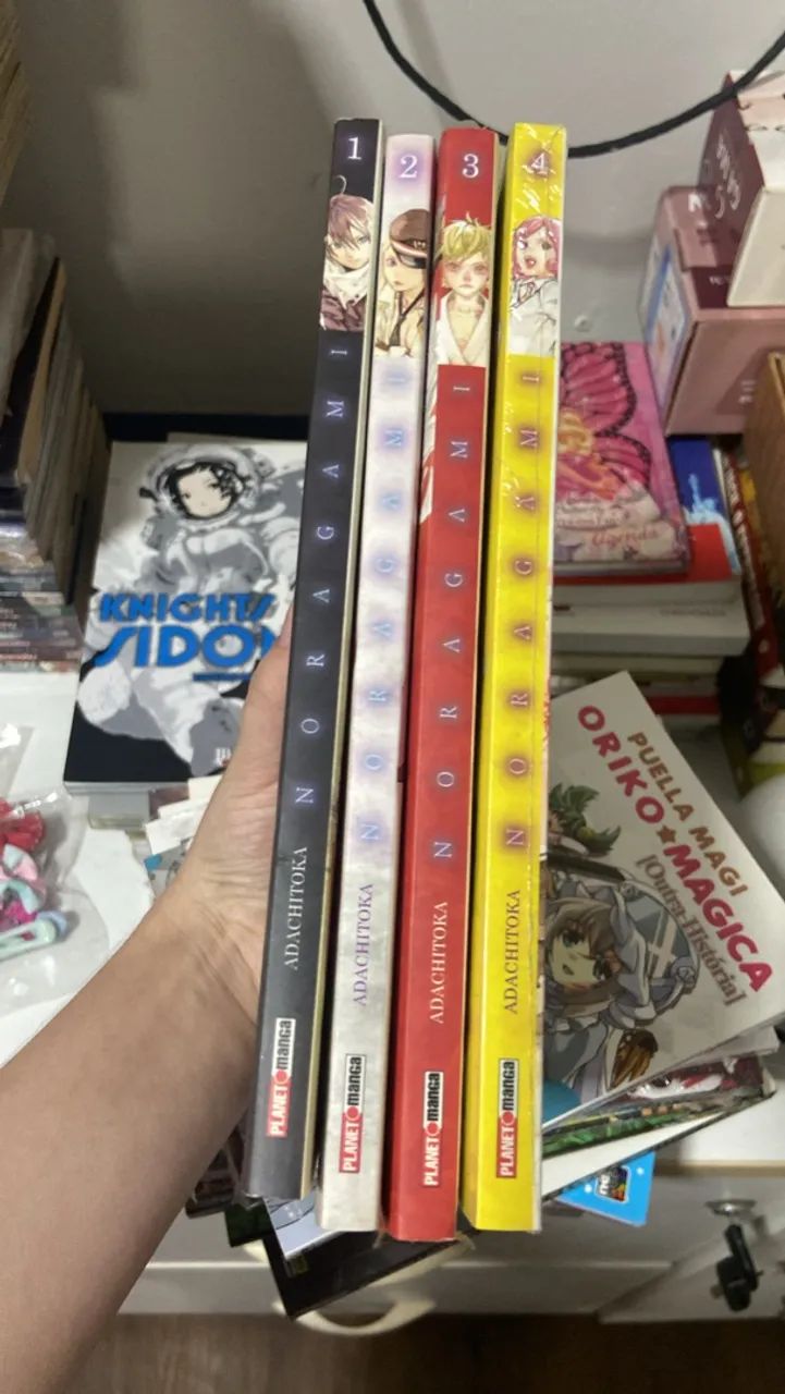 Mangá Noragami - Volumes 1 a 4