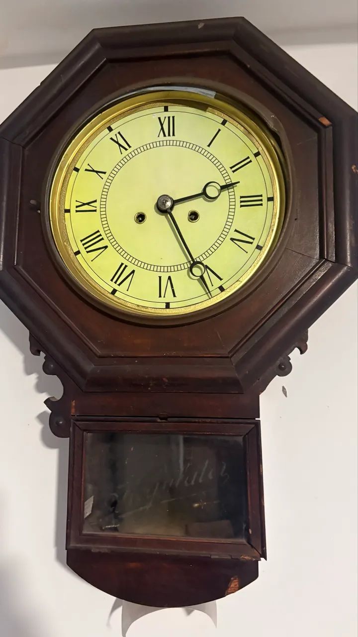 LOTE RELÓGIO PAREDE ANTIGO