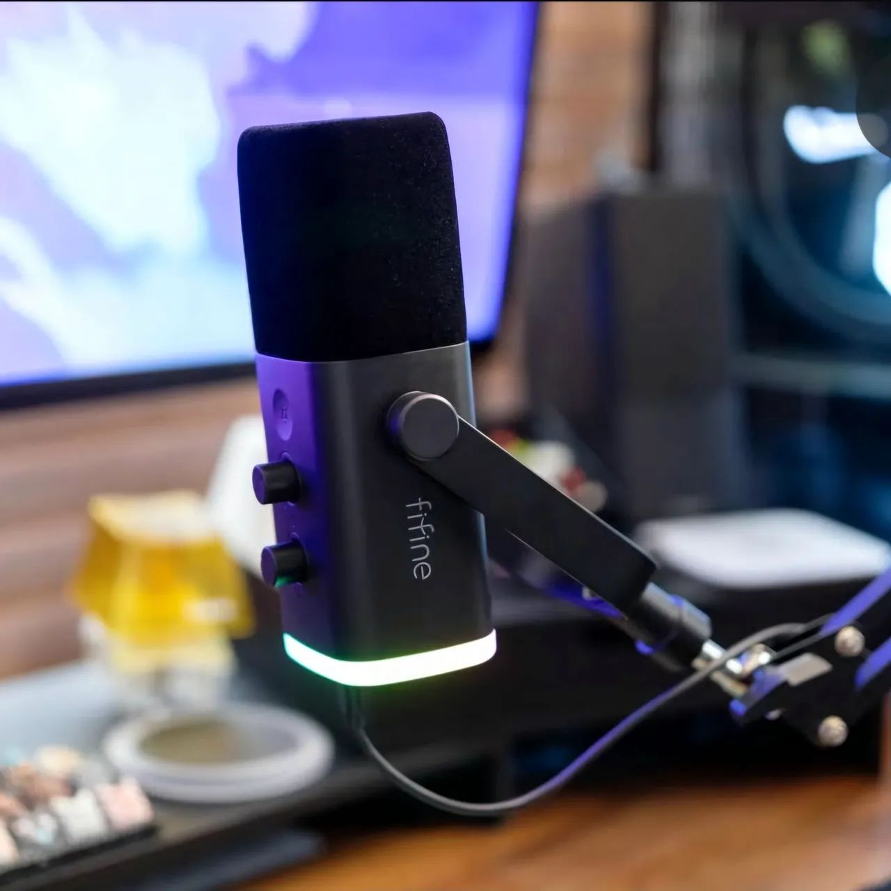 Microfone XLR e USB-c Fifine - Foto 5